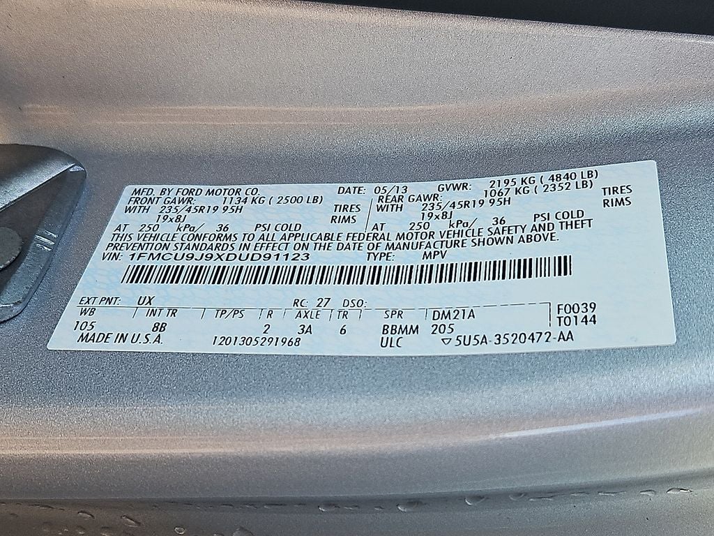 2013 Ford Escape Titanium