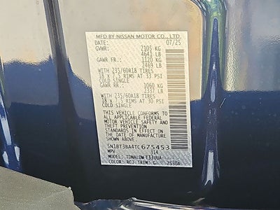 2026 Nissan Rogue SV