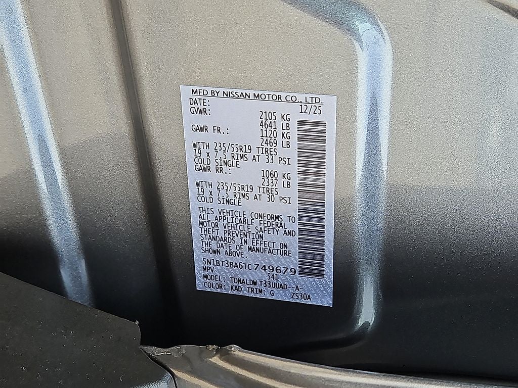 2026 Nissan Rogue Dark Armor