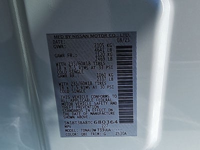 2026 Nissan Rogue SV