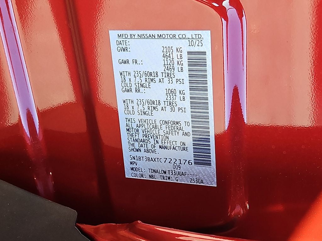 2026 Nissan Rogue SV