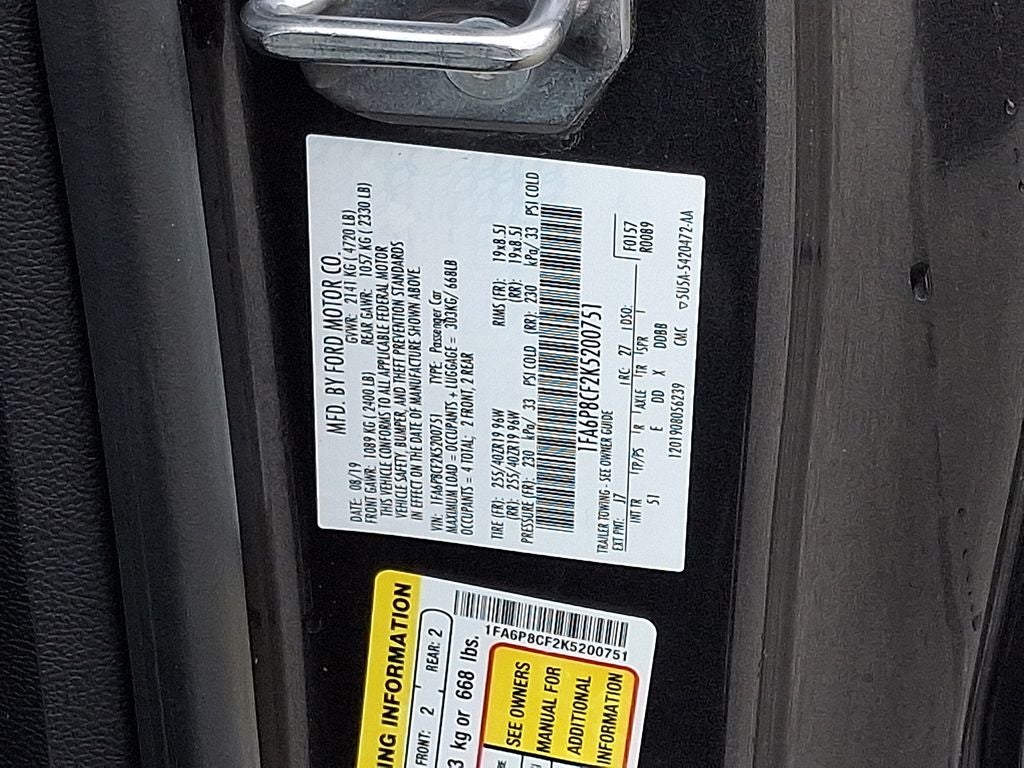 2019 Ford Mustang GT Premium