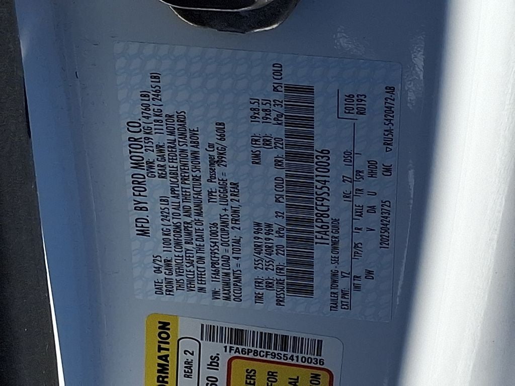 2025 Ford Mustang GT