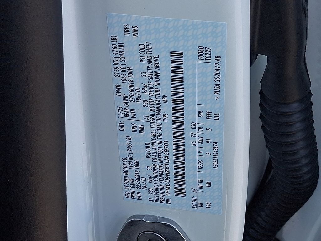 2026 Ford Escape ST-Line Select