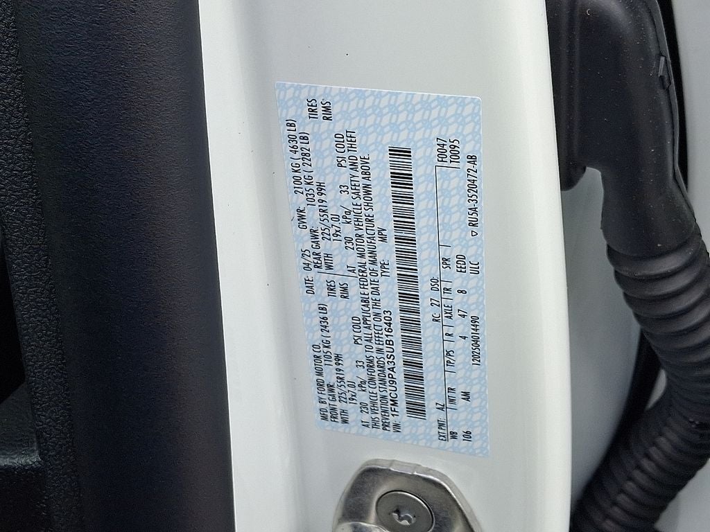 2025 Ford Escape ST-Line Elite