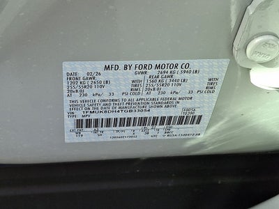 2026 Ford Explorer Active w/200A Pkg