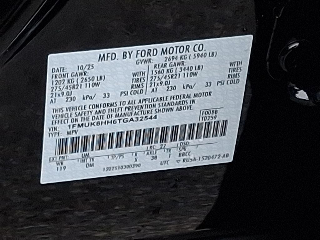 2026 Ford Explorer Platinum