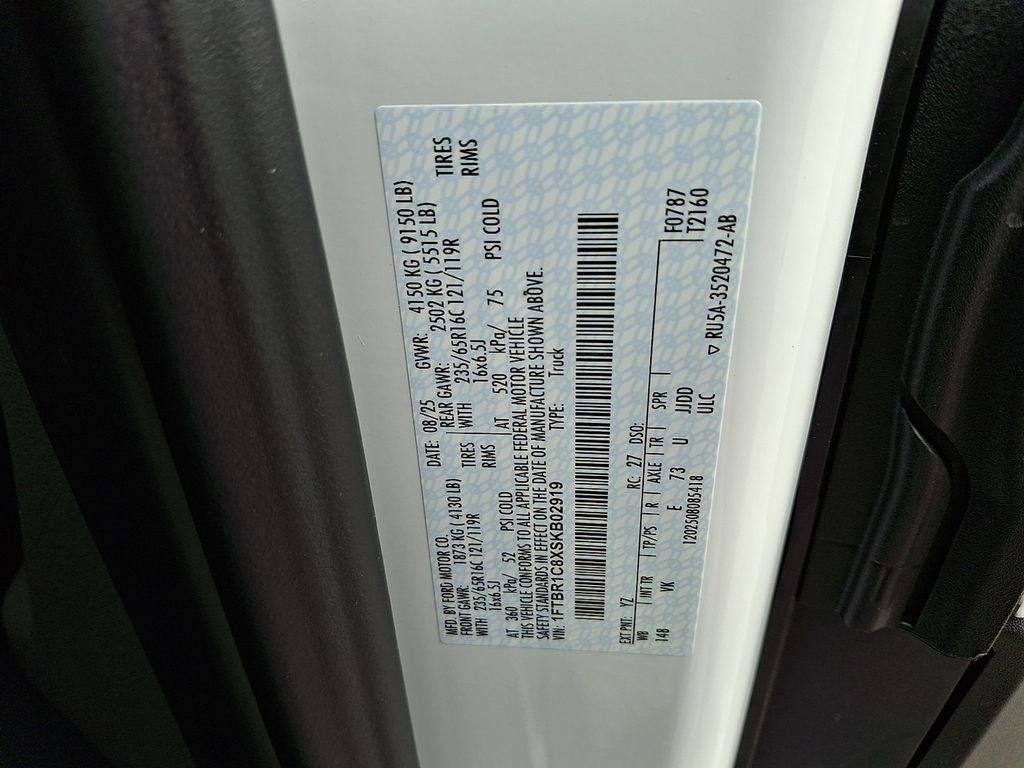 2025 Ford Transit Van Base