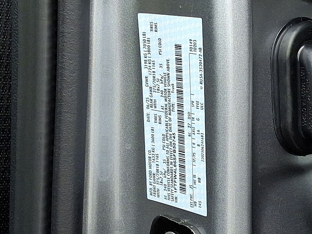 2025 Ford F-150 Tremor