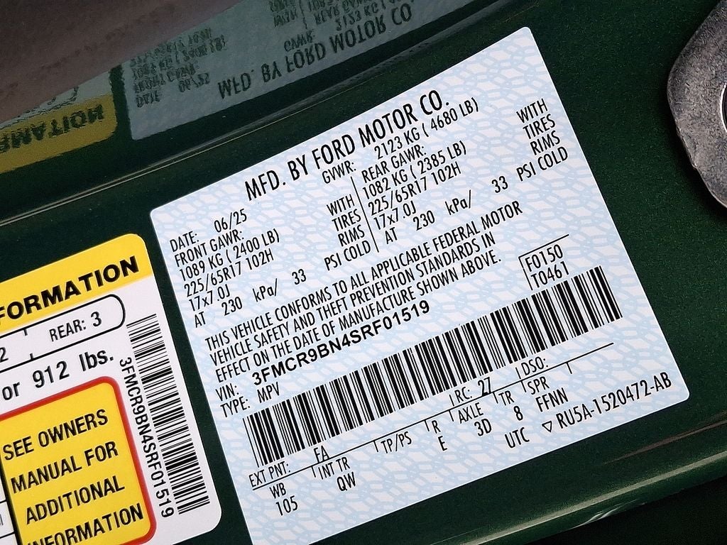 2025 Ford Bronco Sport Big Bend