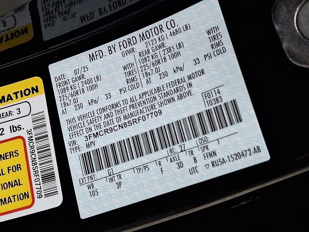 2025 Ford Bronco Sport Outer Banks