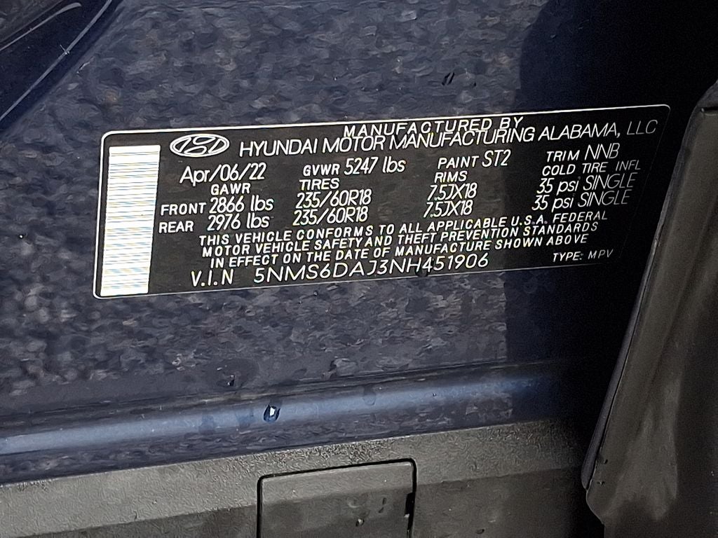 2022 Hyundai Santa Fe XRT