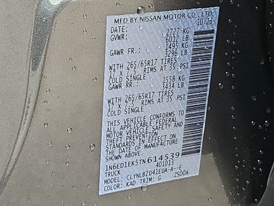 2026 Nissan Frontier SV