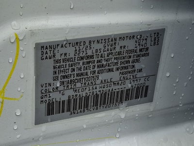 2026 Nissan Sentra SV