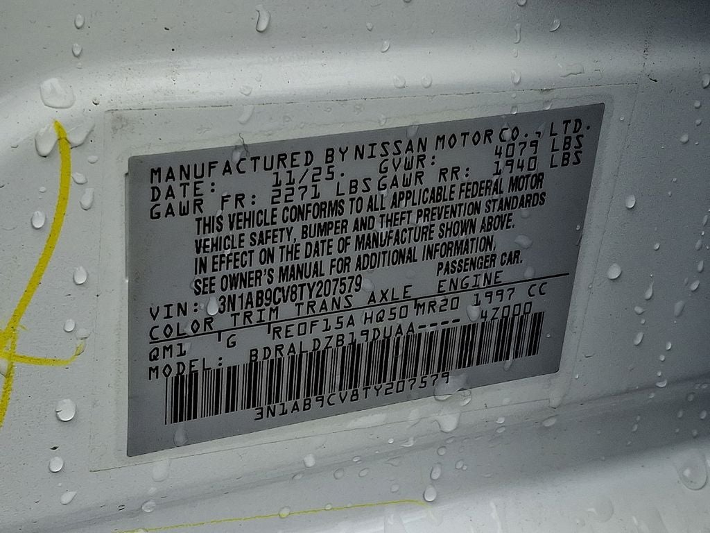 2026 Nissan Sentra SV