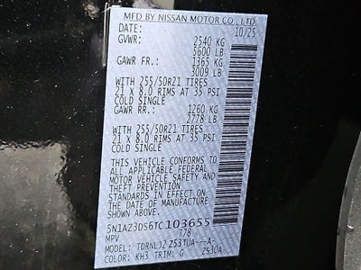 2026 Nissan Murano Platinum