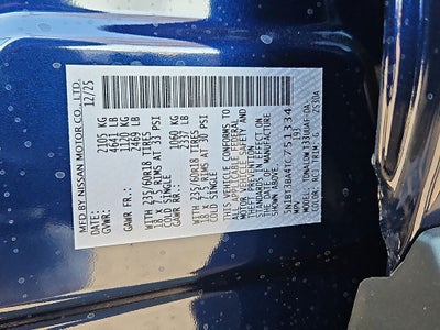 2026 Nissan Rogue SV