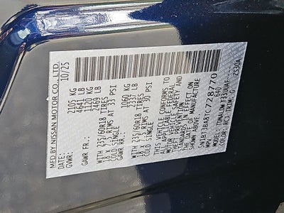 2026 Nissan Rogue SV