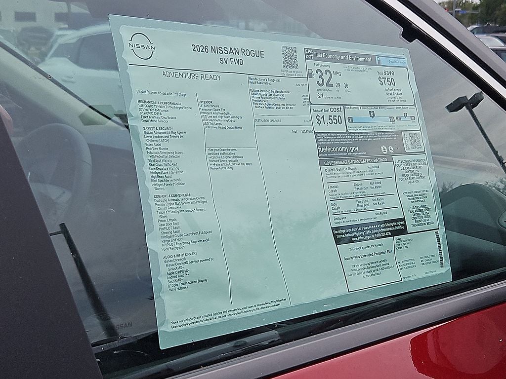 2026 Nissan Rogue SV