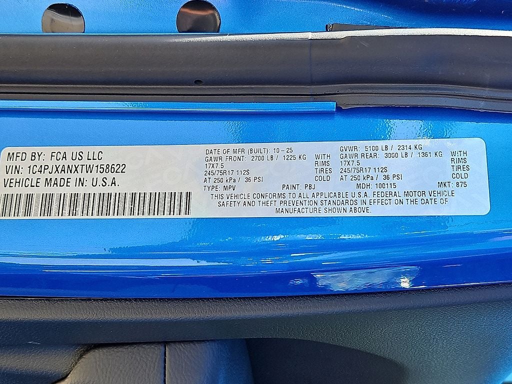 2026 Jeep Wrangler WRANGLER 2-DOOR SPORT