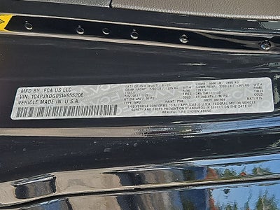 2025 Jeep Wrangler WRANGLER 4-DOOR SPORT S