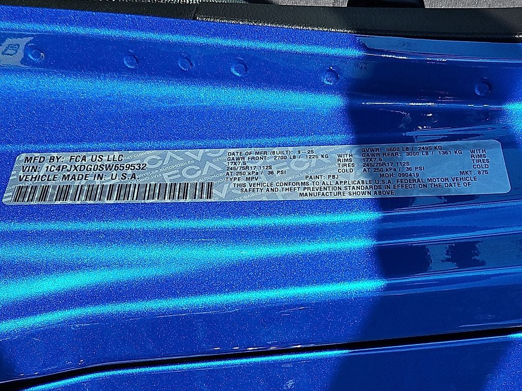 2025 Jeep Wrangler WRANGLER 4-DOOR SPORT S