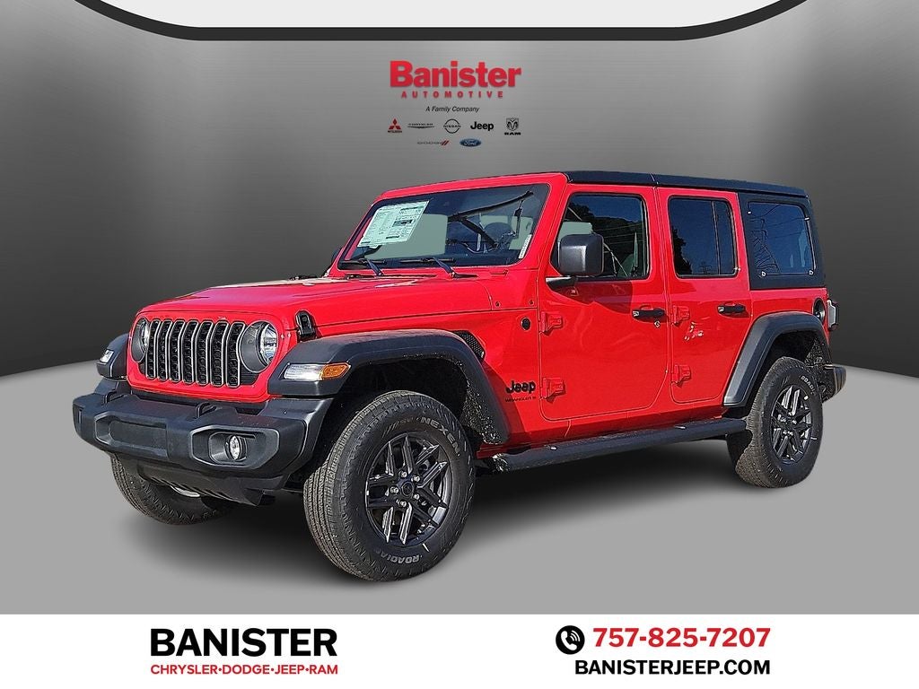 2025 Jeep Wrangler WRANGLER 4-DOOR SPORT S