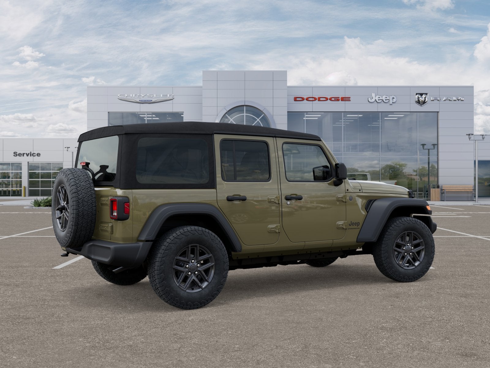 2025 Jeep Wrangler WRANGLER 4-DOOR SPORT S