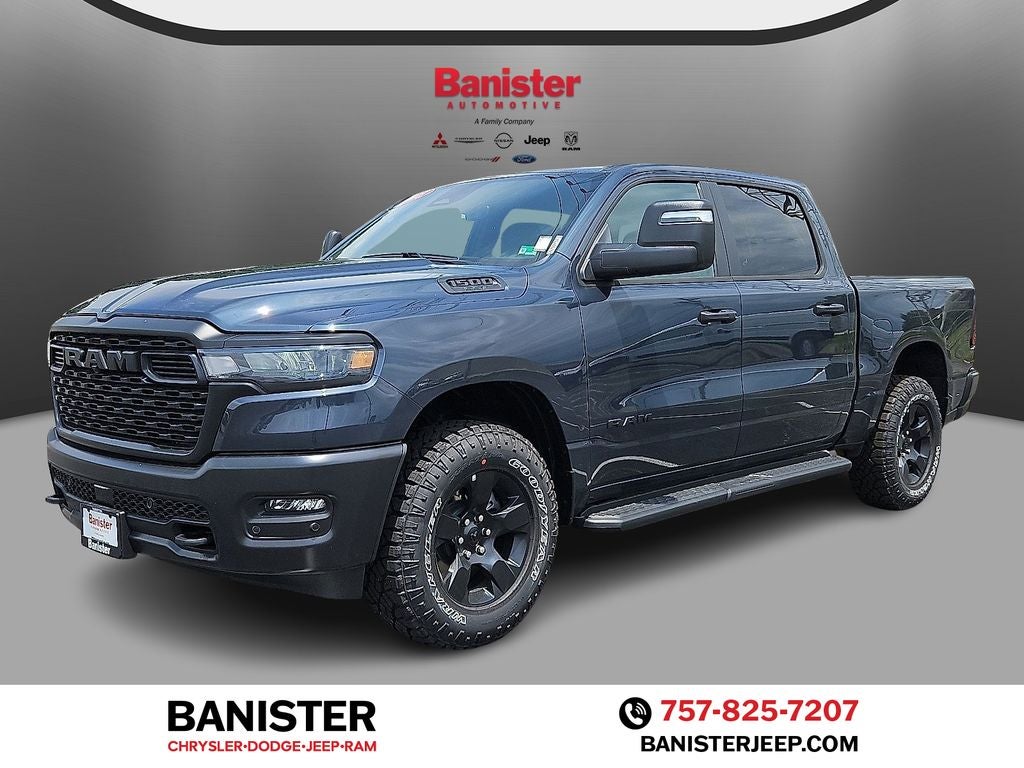 2025 RAM Ram 1500 RAM 1500 WARLOCK CREW CAB 4X4 5'7' BOX