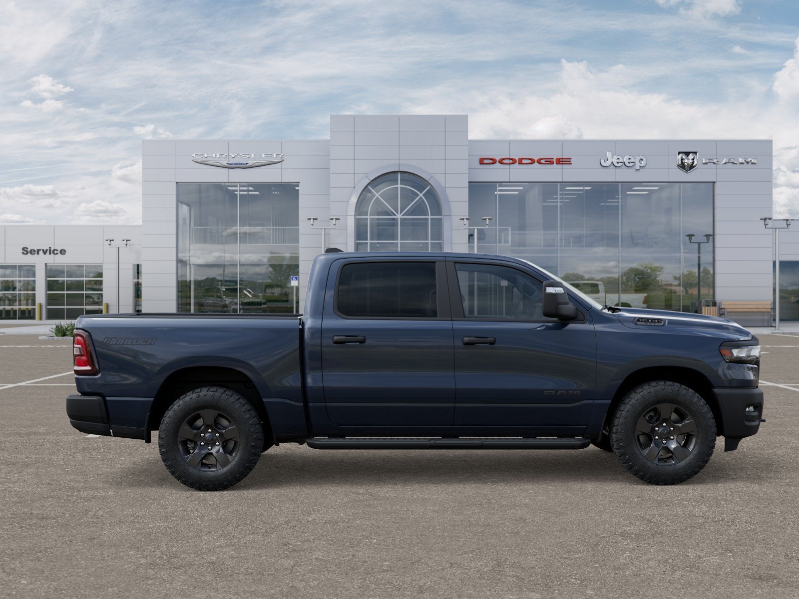 2025 RAM Ram 1500 RAM 1500 WARLOCK CREW CAB 4X4 5'7' BOX