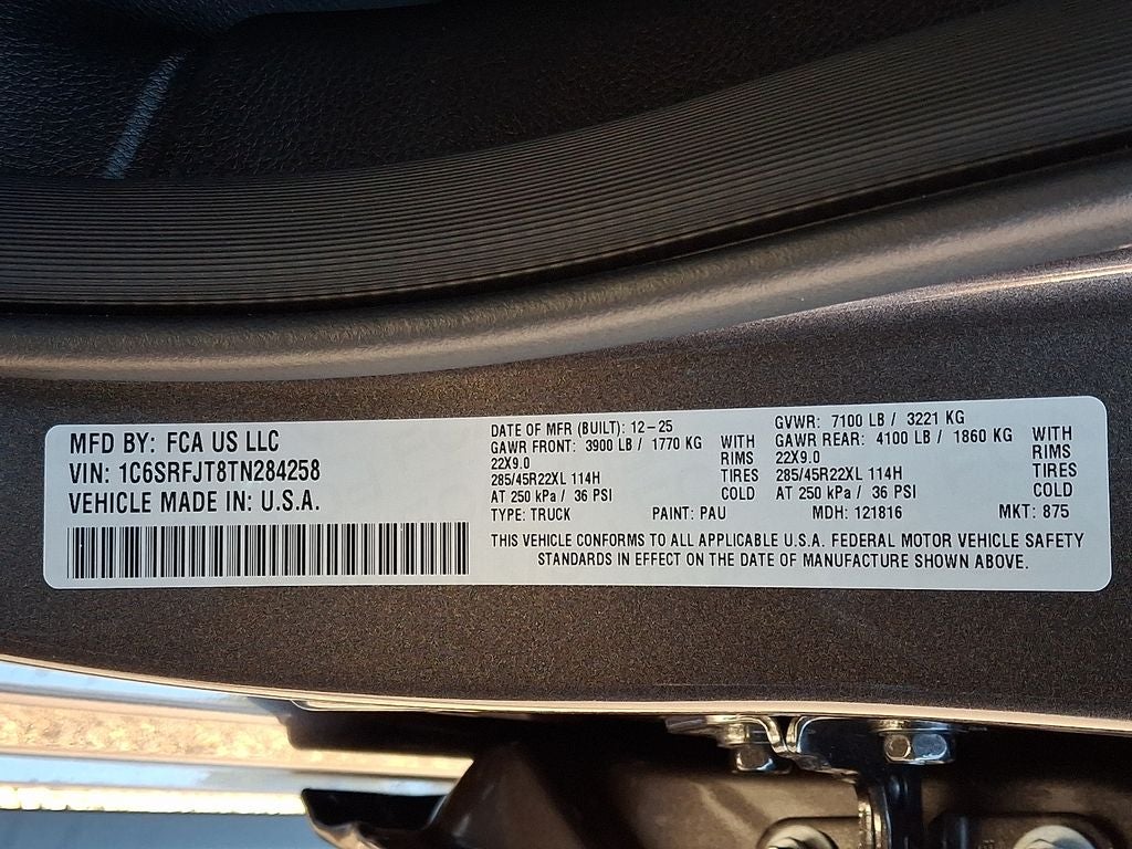 2026 RAM Ram 1500 RAM 1500 LARAMIE CREW CAB 4X4 5'7' BOX