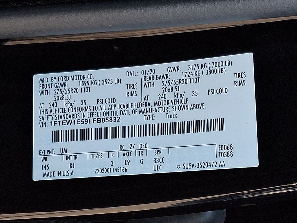 2020 Ford F-150 King Ranch