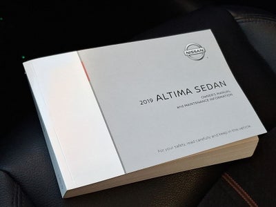 2019 Nissan Altima 2.5 SR