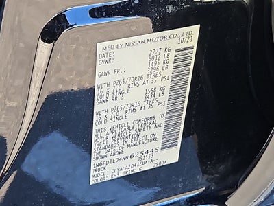 2022 Nissan Frontier Crew Cab S 4x2