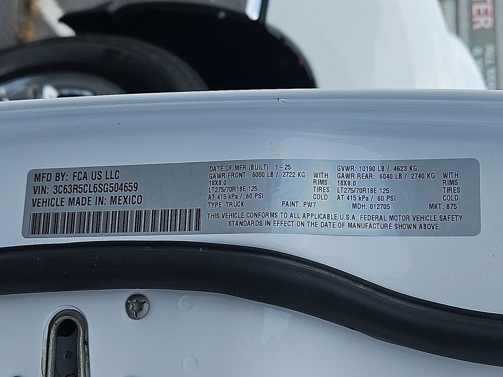 2025 RAM 2500 Tradesman