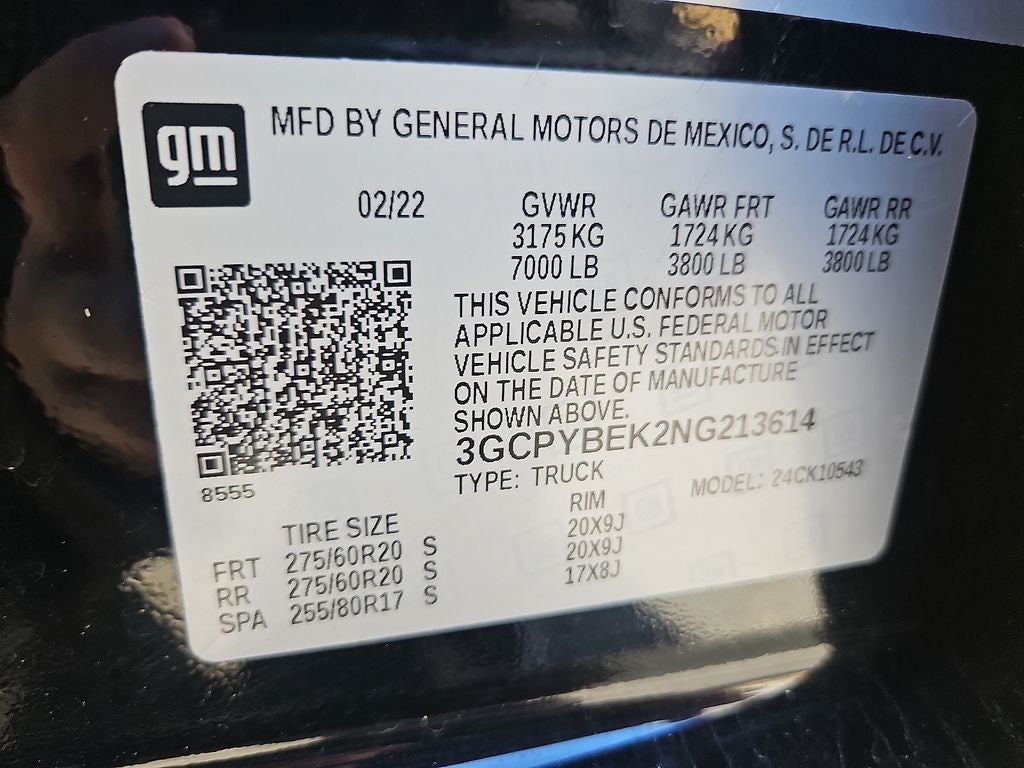 2022 Chevrolet Silverado 1500 LTD 4WD Crew Cab Short Bed Custom