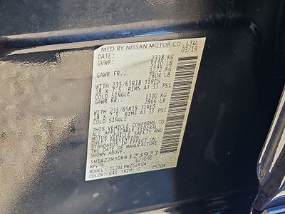 2019 Nissan Murano S