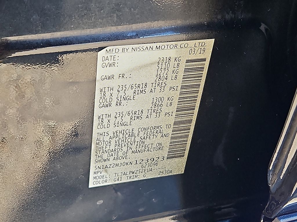 2019 Nissan Murano S