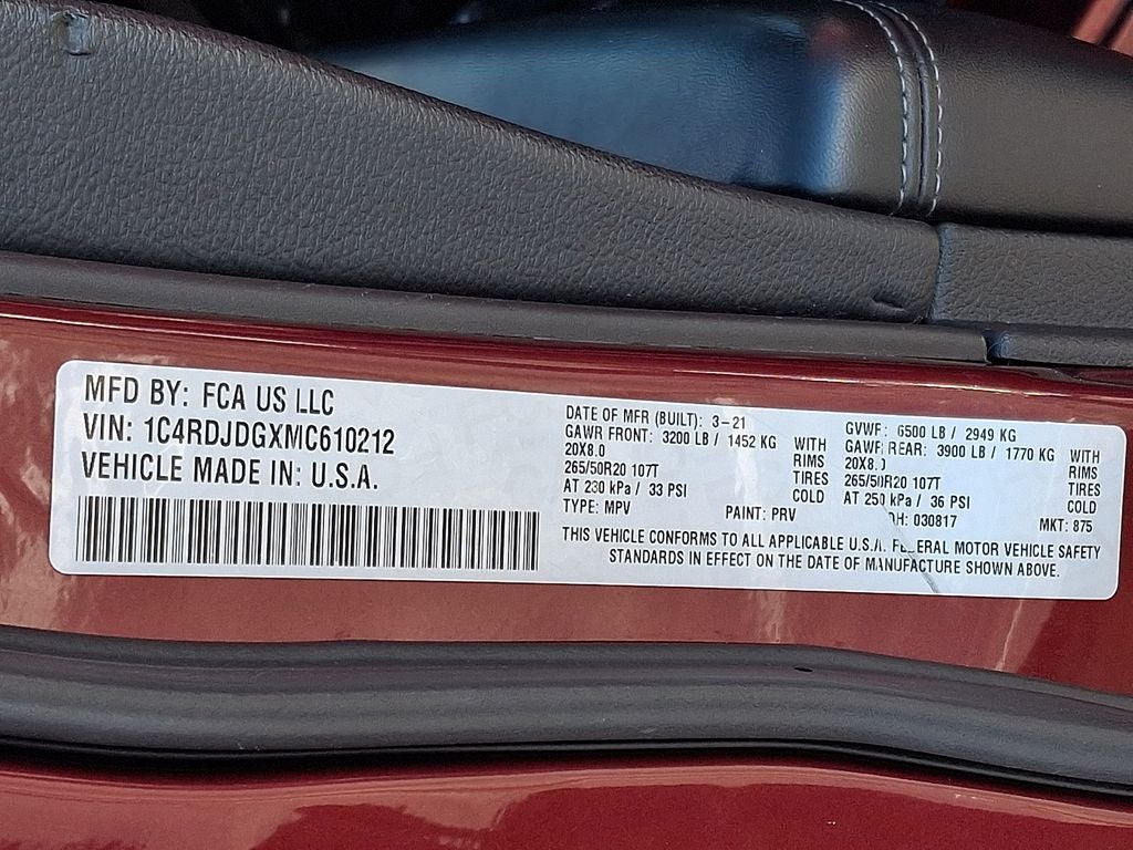 2021 Dodge Durango GT