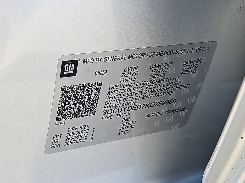 2019 Chevrolet Silverado LT