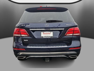 2017 Mercedes-Benz GLE SUV GLE 350 4MATIC®