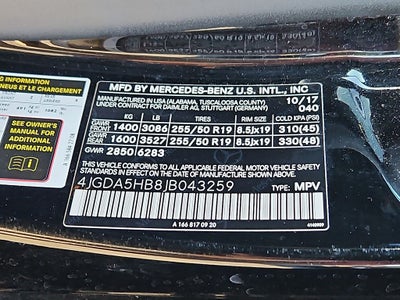 2018 Mercedes-Benz GLE SUV GLE 350 4MATIC®