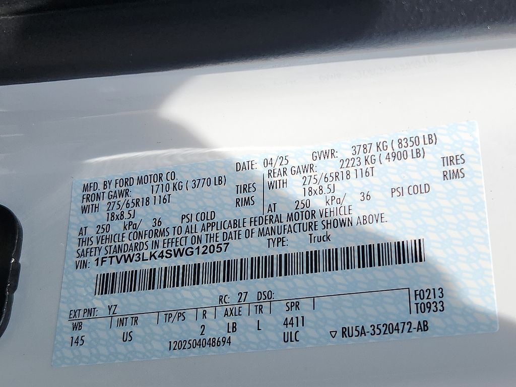 2025 Ford F-150 Lightning XLT